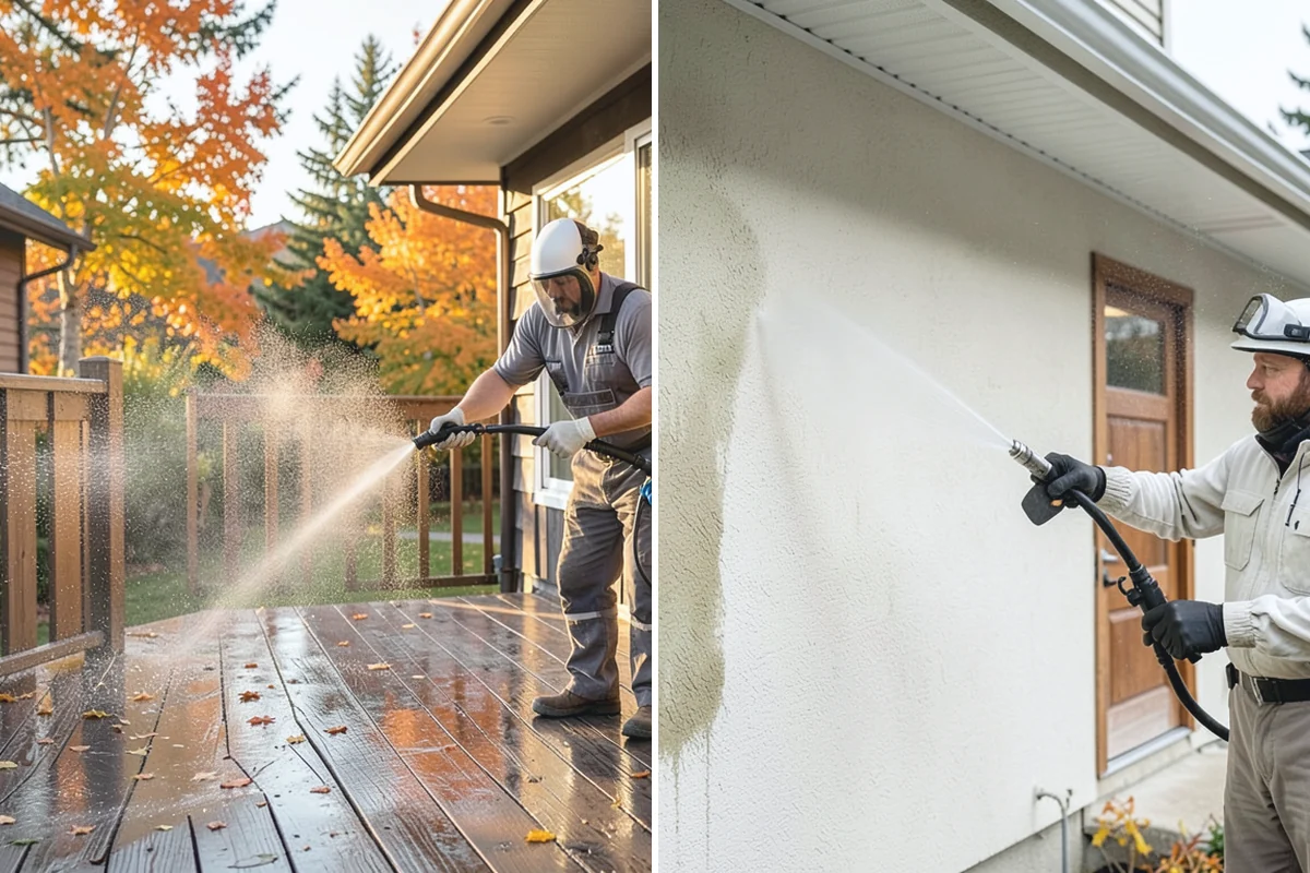 Outdoor Kitchen Cleaning in Des Moines, King County, WA - Cover and protect appliances and utility connections