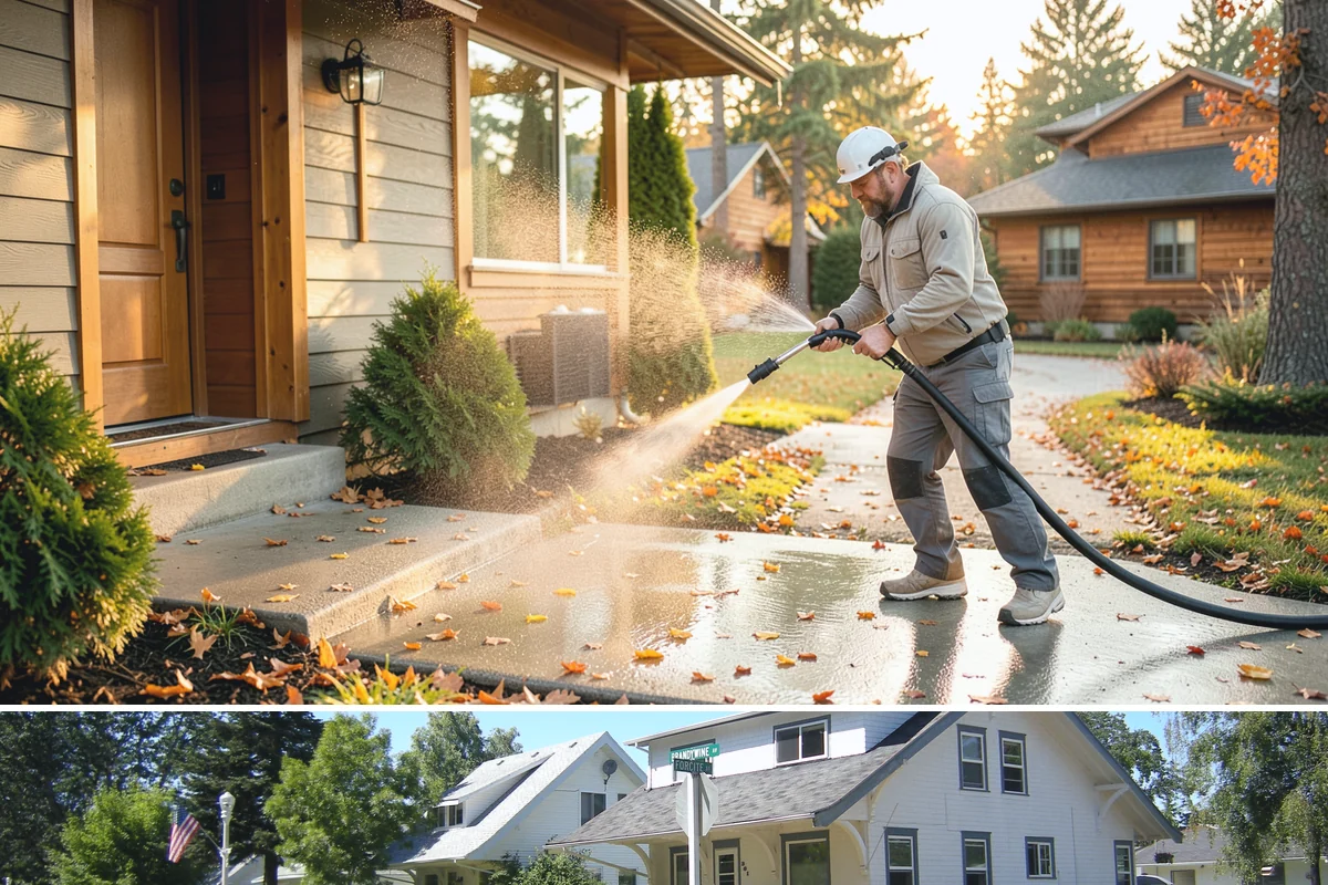 Outdoor Kitchen Cleaning in DuPont, Pierce County, WA - Late spring is ideal so the kitchen is clean and ready as the outdoor cooking season begins.