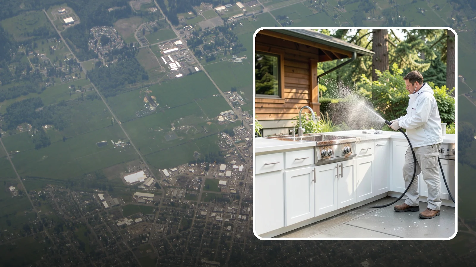 Outdoor Kitchen Cleaning in Enumclaw, King County, WA - Detail-clean outdoor kitchen counters, cabinetry, and surrounds to cut grease and grime without harming appliances.