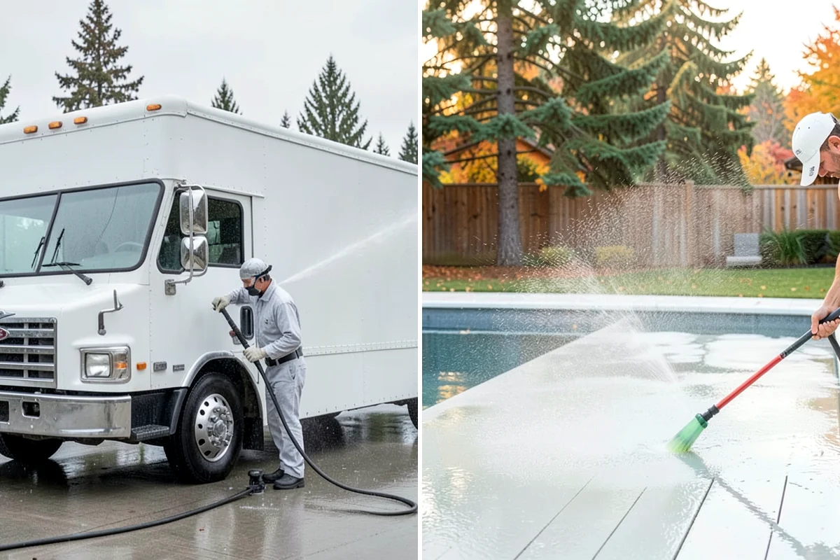 Outdoor Kitchen Cleaning in Federal Way, King County, WA - Cover and protect appliances and utility connections