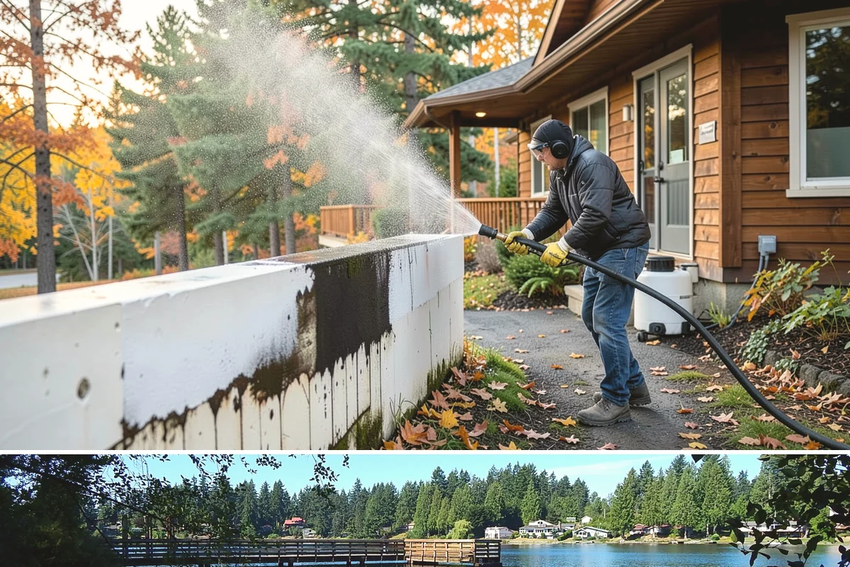 Outdoor Kitchen Cleaning in Federal Way, King County, WA - Late spring is ideal so the kitchen is clean and ready as the outdoor cooking season begins.