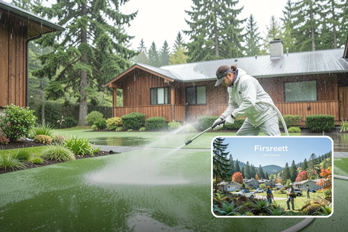 Outdoor Kitchen Cleaning in Fircrest, Pierce County, WA - Cuts cooking grease alongside weather-driven mildew
