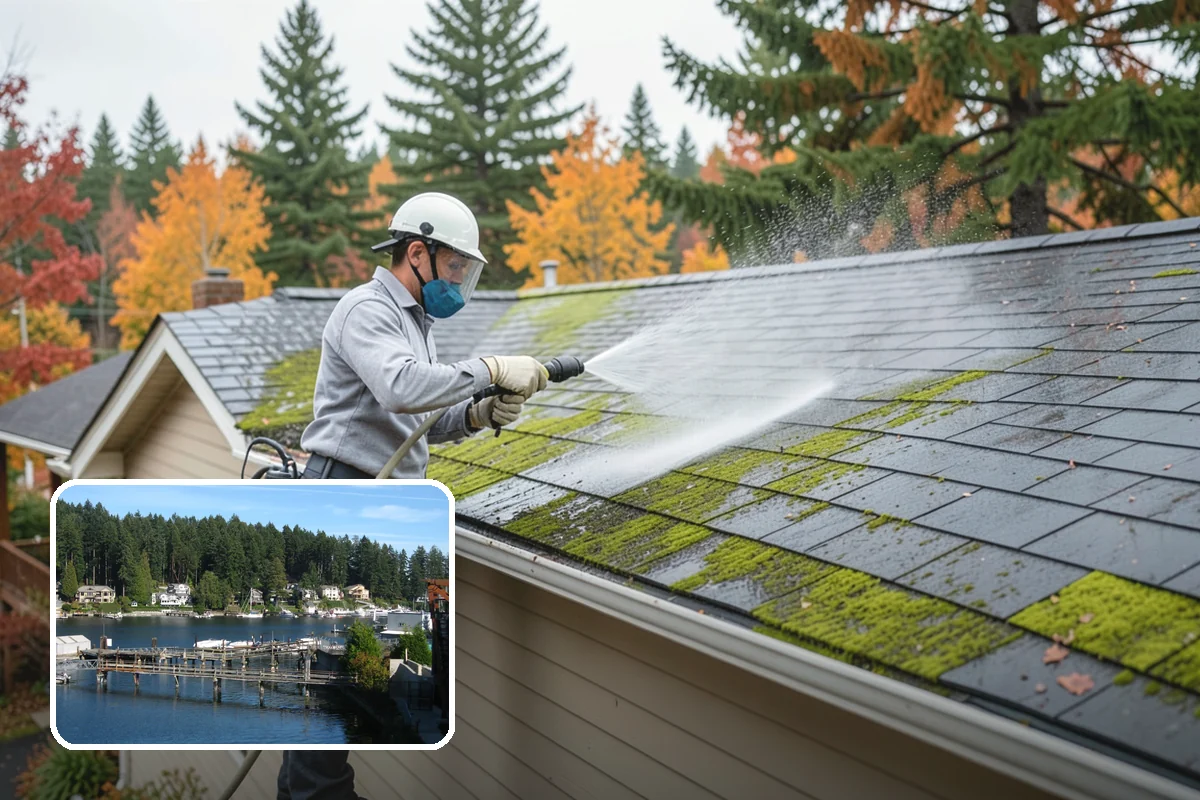 Outdoor Kitchen Cleaning in Gig Harbor, Pierce County, WA - Cuts cooking grease alongside weather-driven mildew