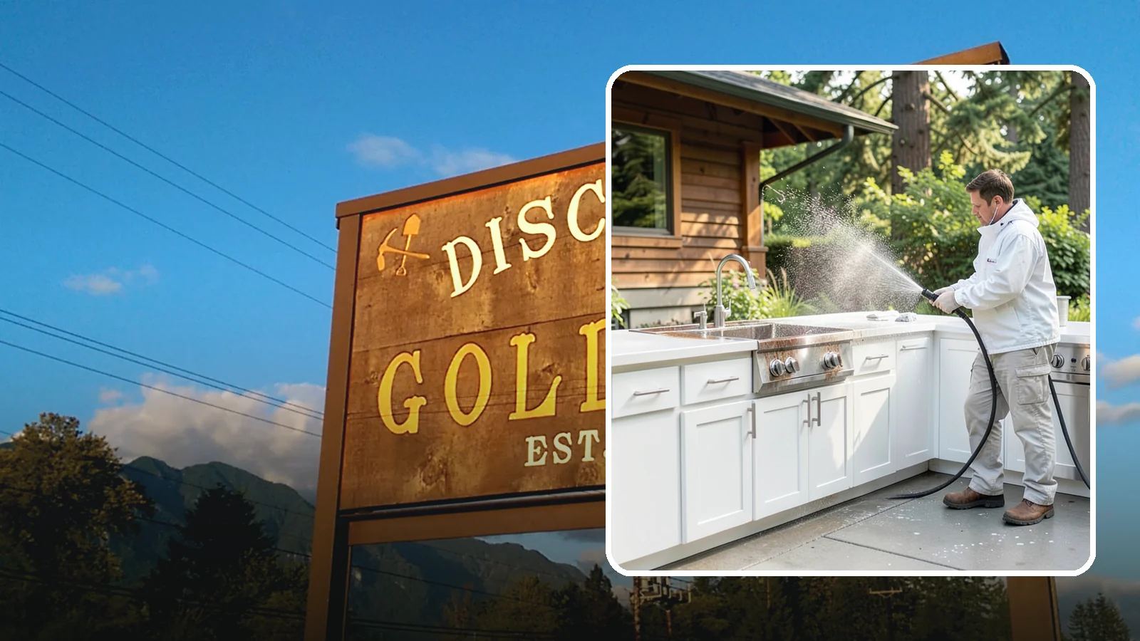 Outdoor Kitchen Cleaning in Gold Bar, Snohomish County, WA - Detail-clean outdoor kitchen counters, cabinetry, and surrounds to cut grease and grime without harming appliances.