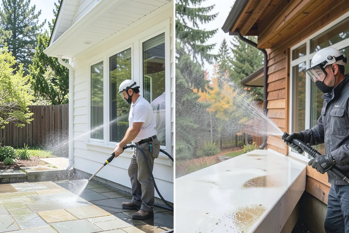 Outdoor Kitchen Cleaning in Gold Bar, Snohomish County, WA - Cover and protect appliances and utility connections