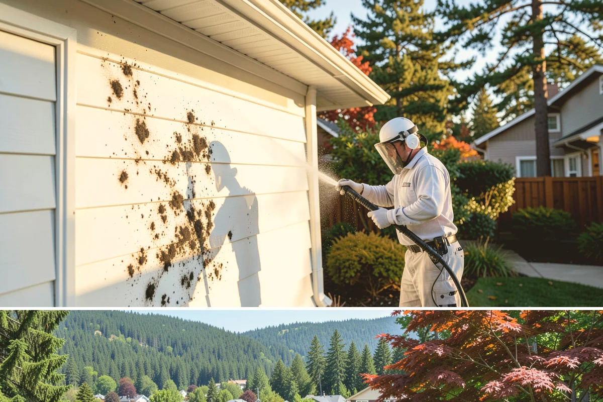 Outdoor Kitchen Cleaning in Index, Snohomish County, WA - Late spring is ideal so the kitchen is clean and ready as the outdoor cooking season begins.