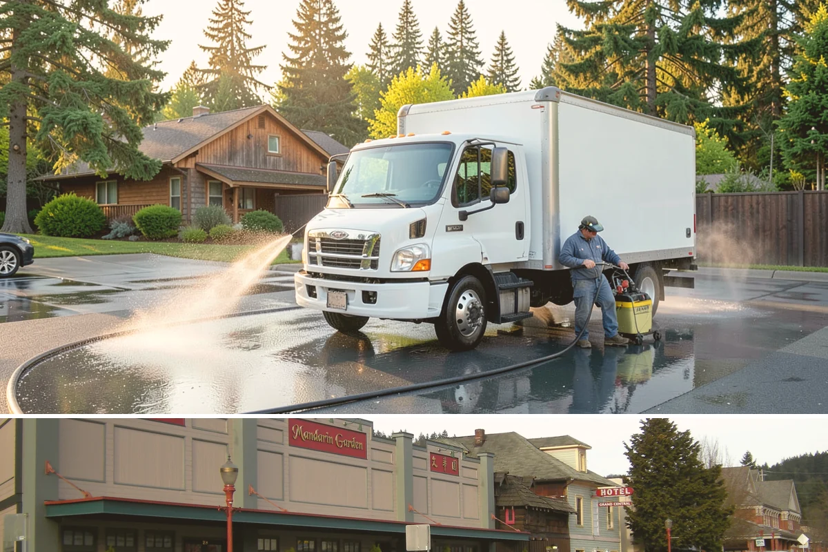 Outdoor Kitchen Cleaning in Issaquah, King County, WA - Late spring is ideal so the kitchen is clean and ready as the outdoor cooking season begins.
