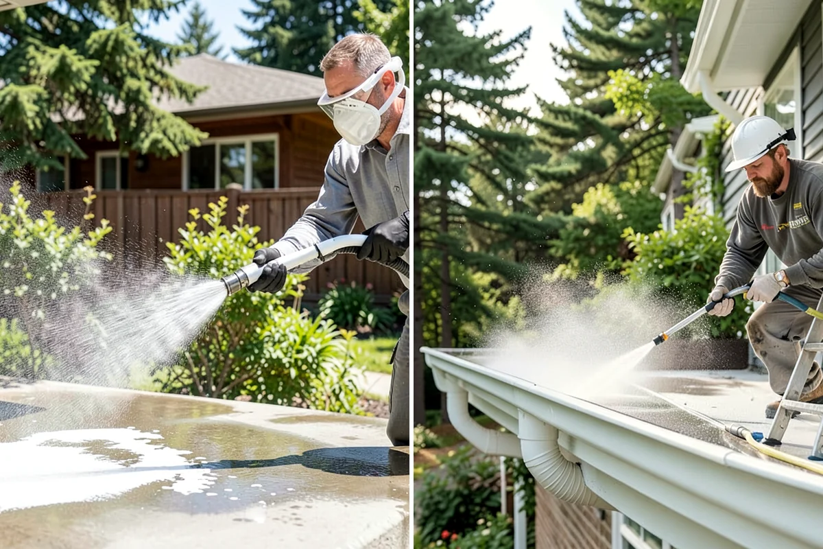 Outdoor Kitchen Cleaning in Kenmore, King County, WA - Cover and protect appliances and utility connections