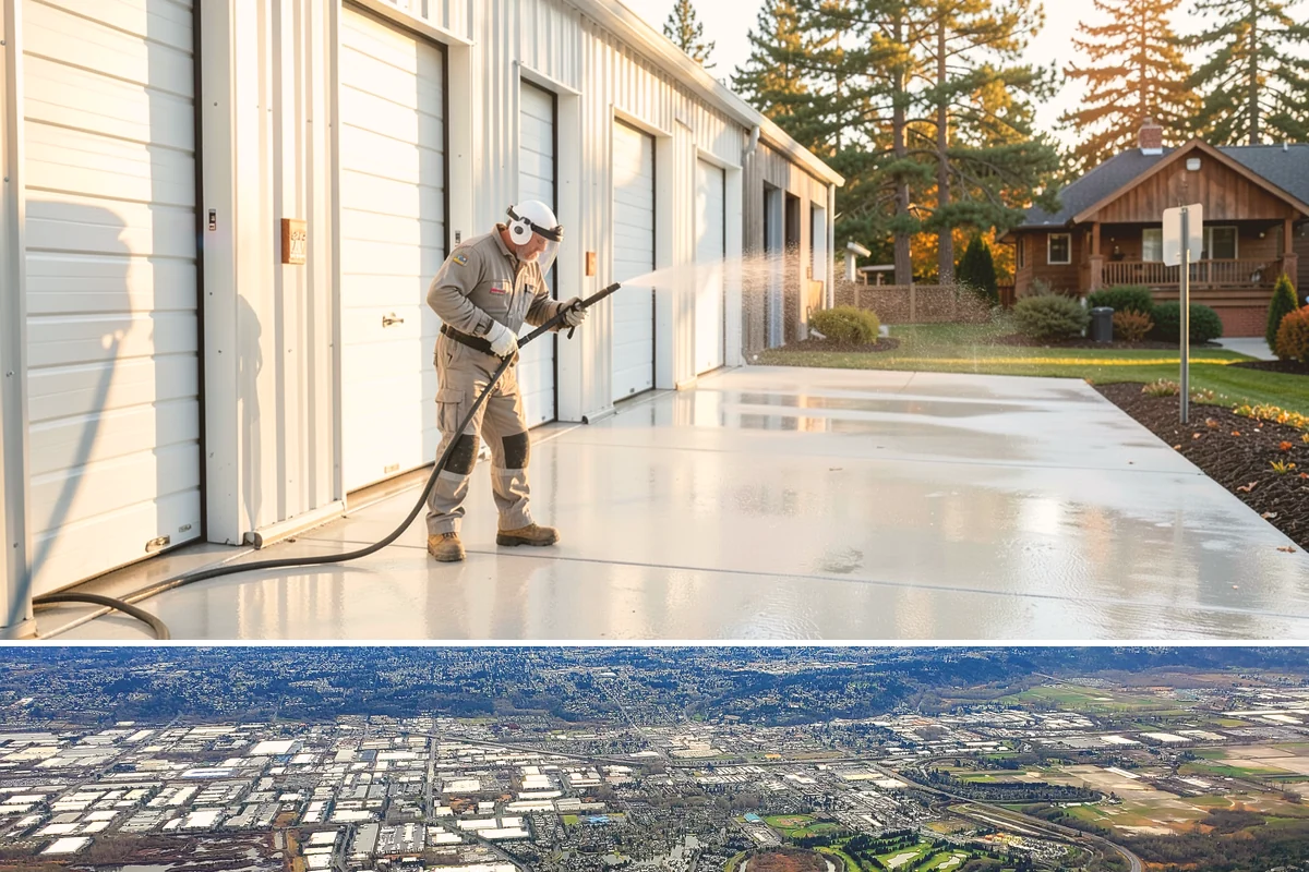 Outdoor Kitchen Cleaning in Kent, King County, WA - Late spring is ideal so the kitchen is clean and ready as the outdoor cooking season begins.