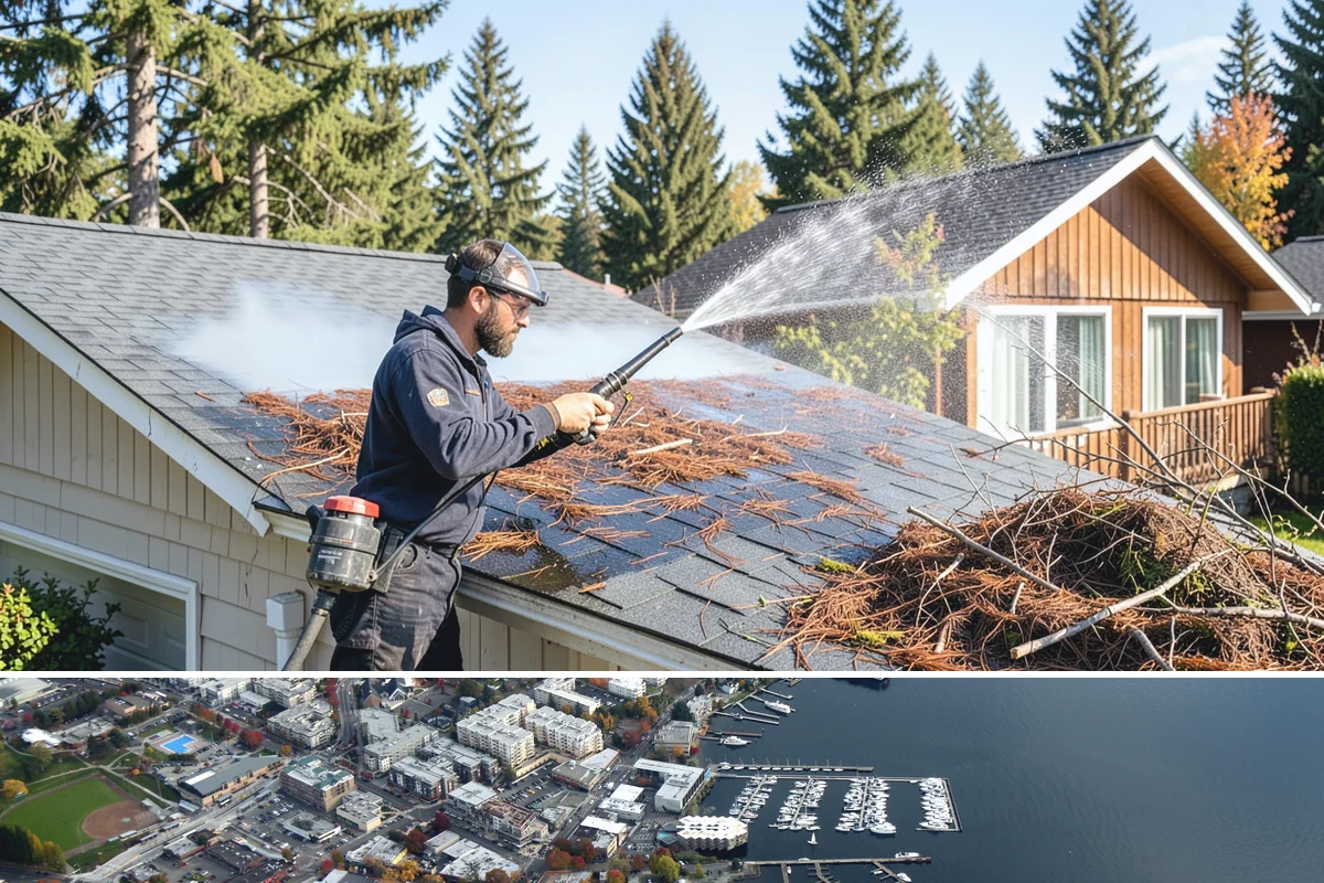 Outdoor Kitchen Cleaning in Kirkland, King County, WA - Late spring is ideal so the kitchen is clean and ready as the outdoor cooking season begins.