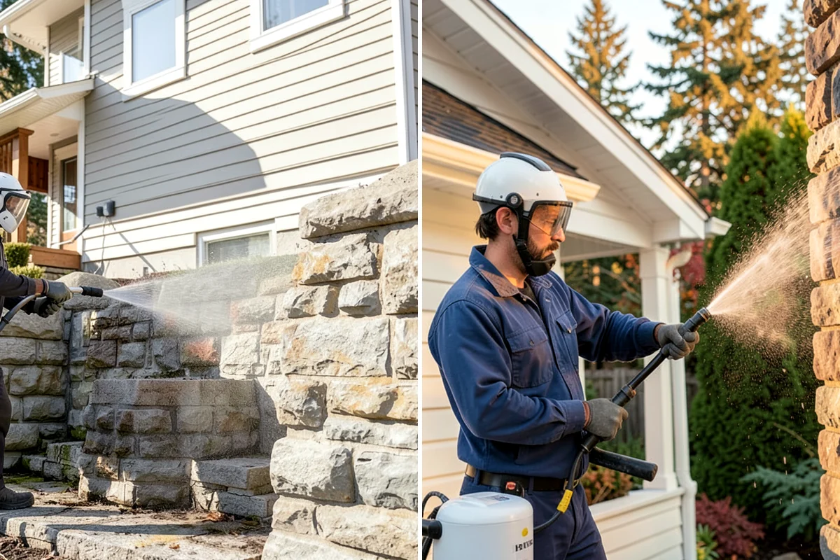 Outdoor Kitchen Cleaning in Lakewood, Pierce County, WA - Cover and protect appliances and utility connections