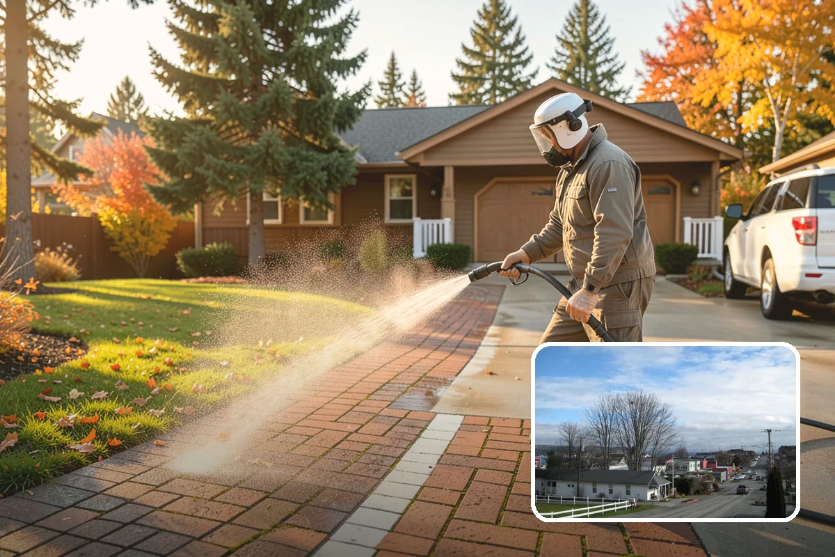 Outdoor Kitchen Cleaning in Langley, Island County, WA - Cuts cooking grease alongside weather-driven mildew