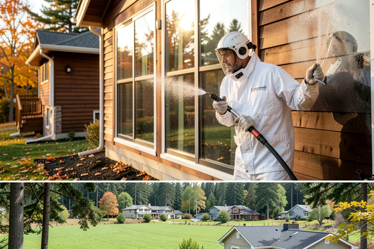 Outdoor Kitchen Cleaning in Lyman, Skagit County, WA - Late spring is ideal so the kitchen is clean and ready as the outdoor cooking season begins.