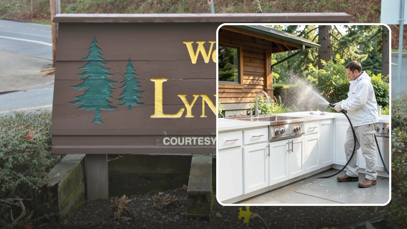 Outdoor Kitchen Cleaning in Lynnwood, Snohomish County, WA - Detail-clean outdoor kitchen counters, cabinetry, and surrounds to cut grease and grime without harming appliances.