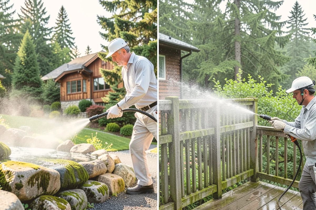 Outdoor Kitchen Cleaning in Lynnwood, Snohomish County, WA - Cover and protect appliances and utility connections