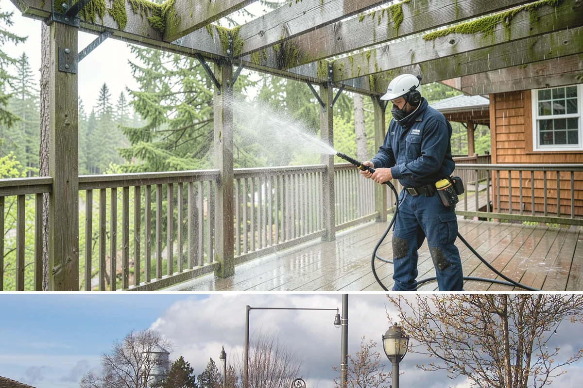 Outdoor Kitchen Cleaning in Marysville, Snohomish County, WA - Late spring is ideal so the kitchen is clean and ready as the outdoor cooking season begins.
