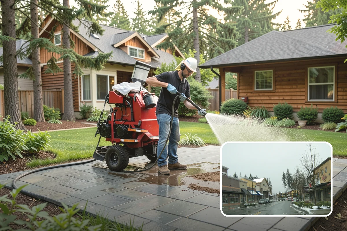 Outdoor Kitchen Cleaning in Mill Creek, Snohomish County, WA - Cuts cooking grease alongside weather-driven mildew