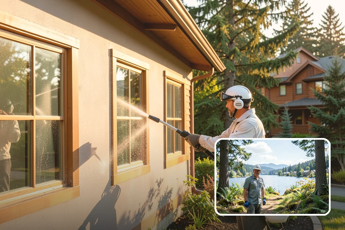 Outdoor Kitchen Cleaning in Milton, King County, WA - Cuts cooking grease alongside weather-driven mildew