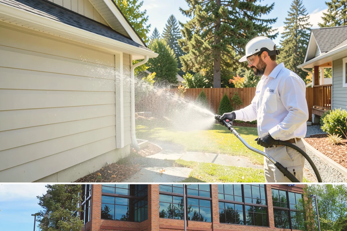 Outdoor Kitchen Cleaning in Mountlake Terrace, Snohomish County, WA - Late spring is ideal so the kitchen is clean and ready as the outdoor cooking season begins.