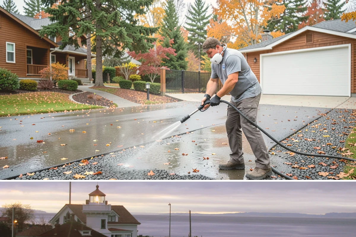 Outdoor Kitchen Cleaning in Mukilteo, Snohomish County, WA - Late spring is ideal so the kitchen is clean and ready as the outdoor cooking season begins.