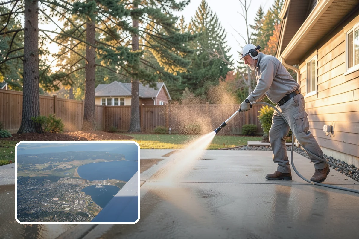 Outdoor Kitchen Cleaning in Oak Harbor, Island County, WA - Cuts cooking grease alongside weather-driven mildew