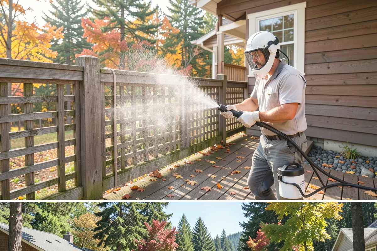 Outdoor Kitchen Cleaning in Orting, Pierce County, WA - Late spring is ideal so the kitchen is clean and ready as the outdoor cooking season begins.
