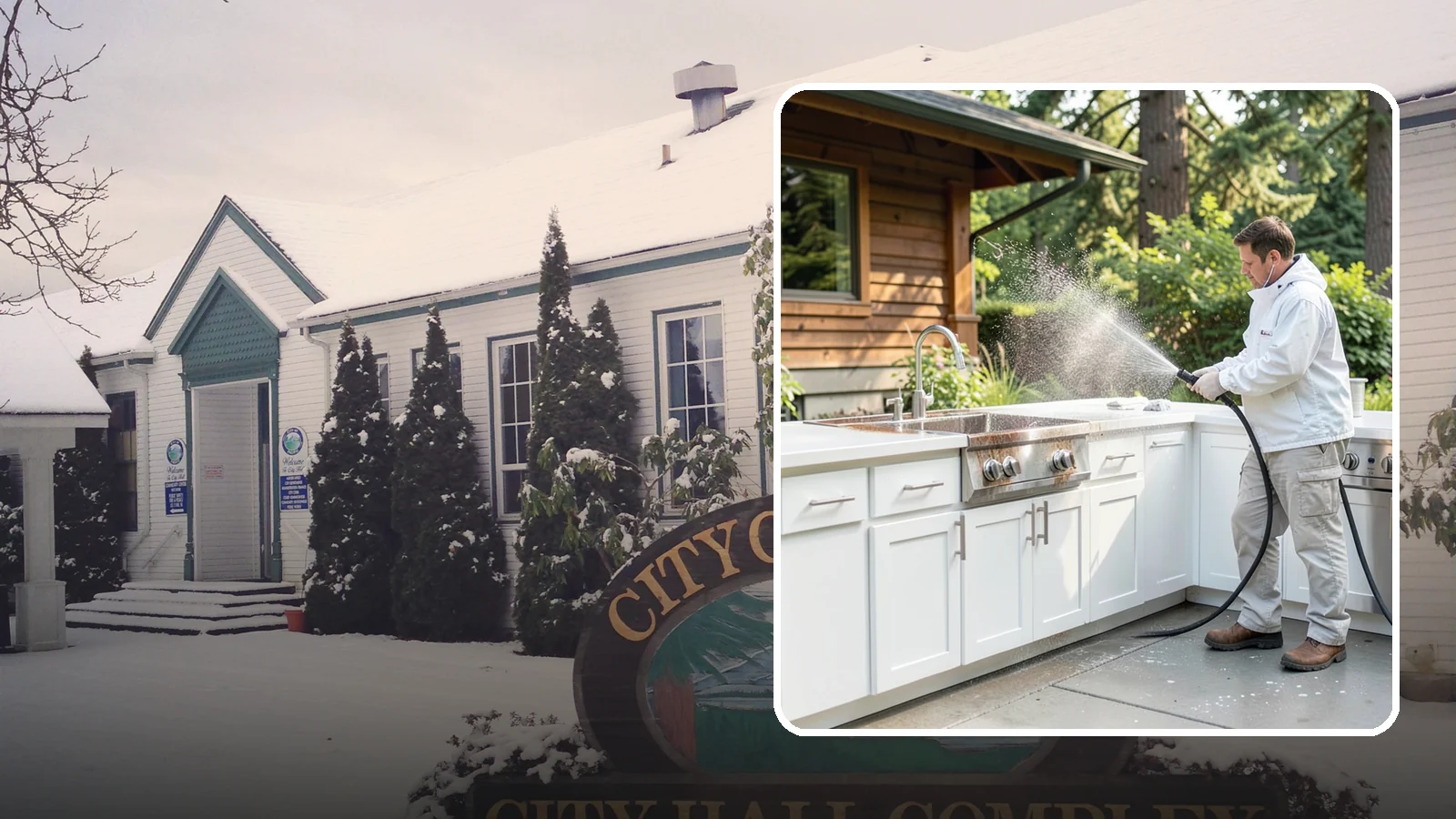 Outdoor Kitchen Cleaning in Pacific, King County, WA - Detail-clean outdoor kitchen counters, cabinetry, and surrounds to cut grease and grime without harming appliances.