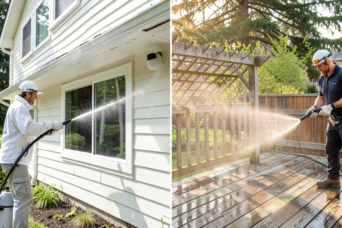 Outdoor Kitchen Cleaning in Pacific, King County, WA - Cover and protect appliances and utility connections