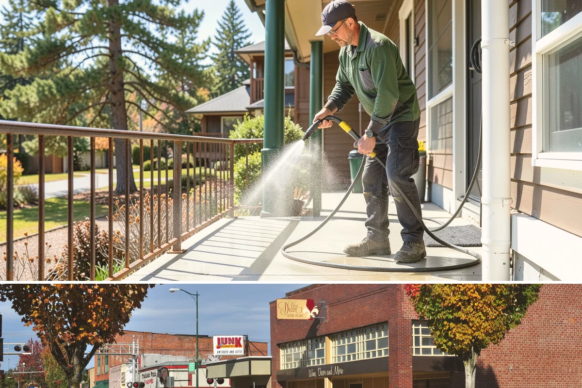Outdoor Kitchen Cleaning in Puyallup, Pierce County, WA - Late spring is ideal so the kitchen is clean and ready as the outdoor cooking season begins.