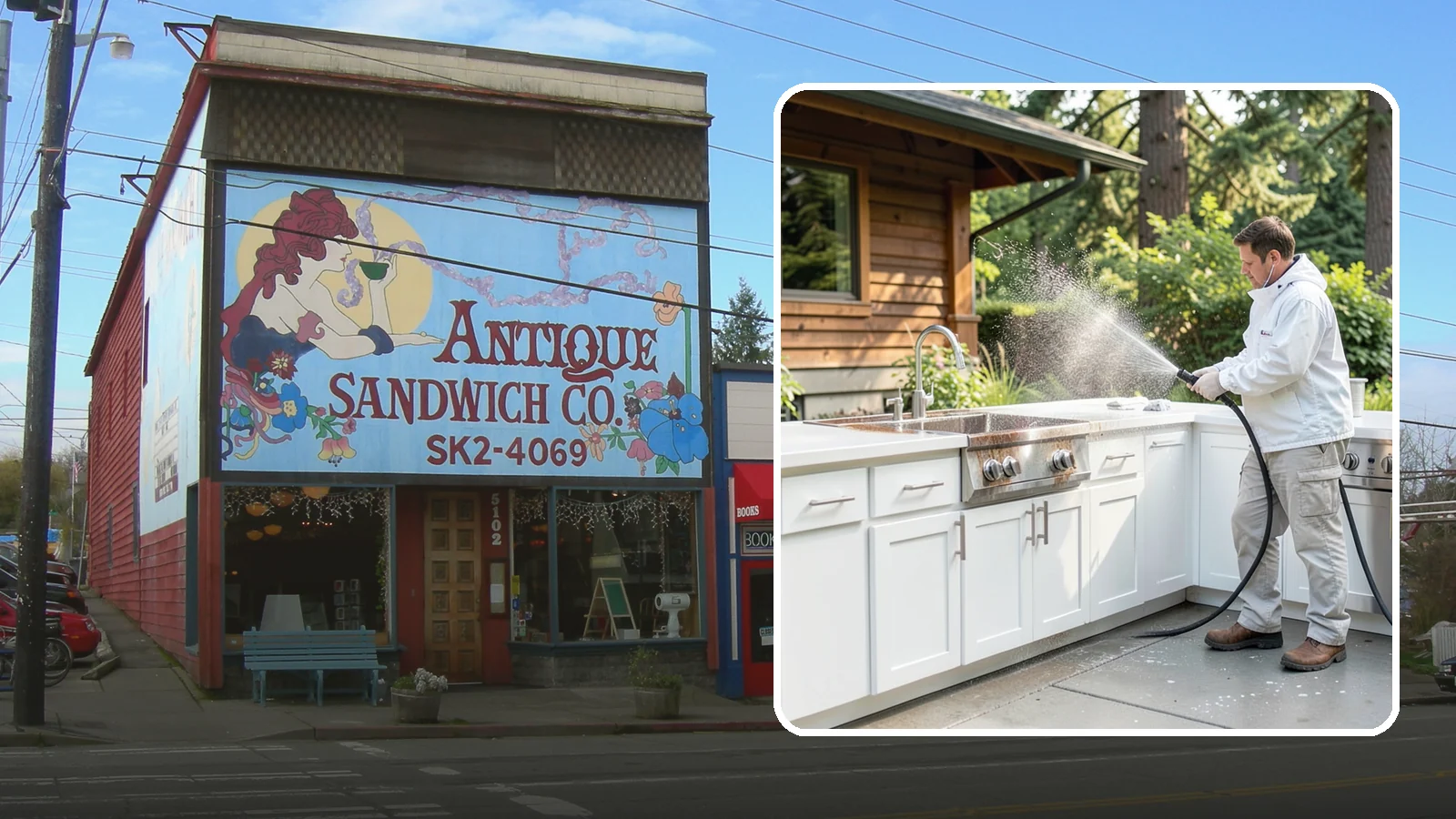 Outdoor Kitchen Cleaning in Ruston, Pierce County, WA - Detail-clean outdoor kitchen counters, cabinetry, and surrounds to cut grease and grime without harming appliances.