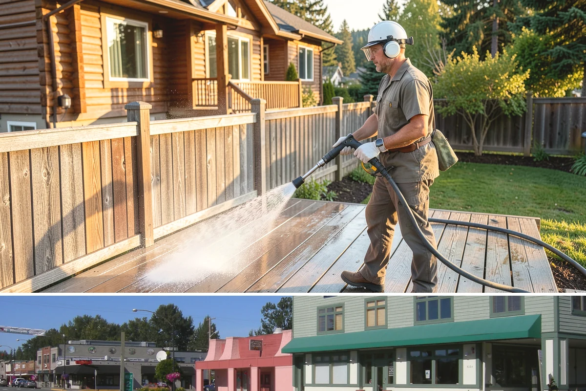 Outdoor Kitchen Cleaning in Snoqualmie, King County, WA - Late spring is ideal so the kitchen is clean and ready as the outdoor cooking season begins.