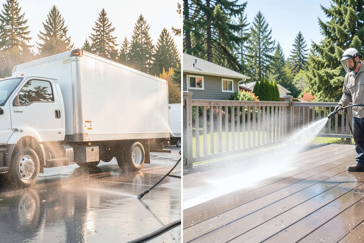 Outdoor Kitchen Cleaning in South Prairie, Pierce County, WA - Cover and protect appliances and utility connections