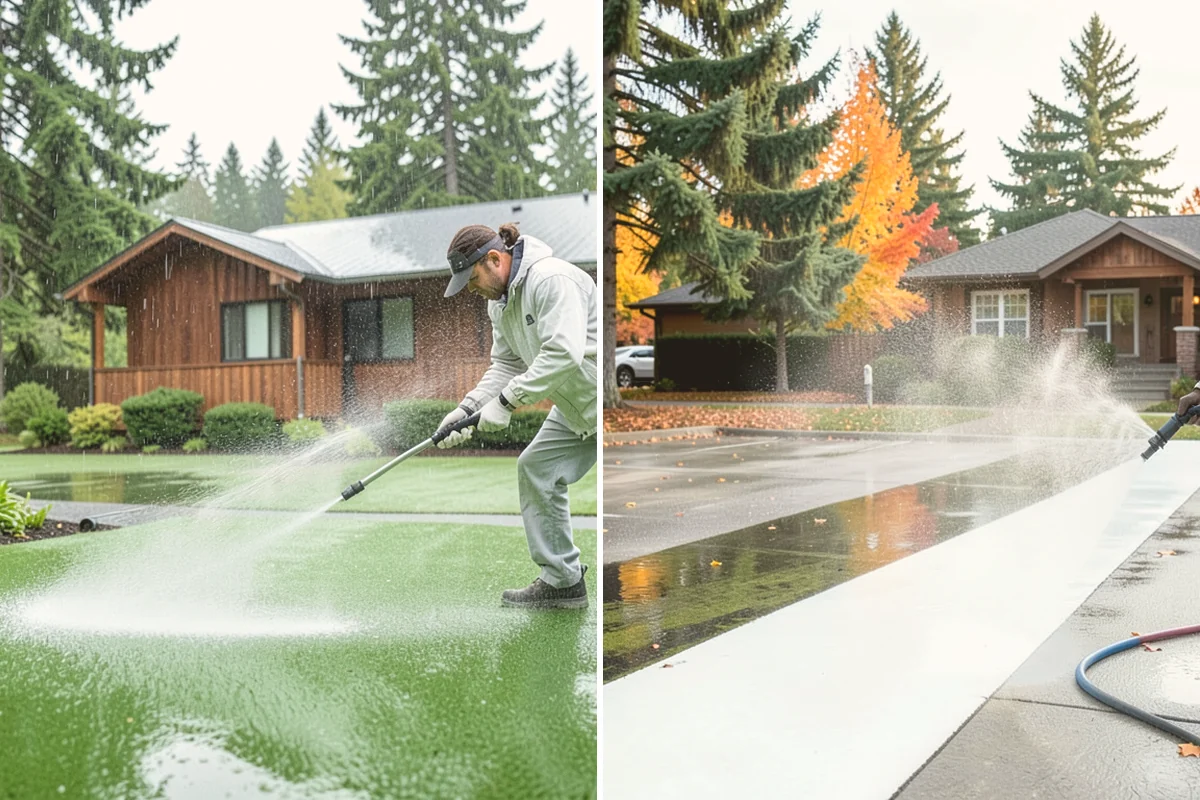 Outdoor Kitchen Cleaning in Stanwood, Snohomish County, WA - Cover and protect appliances and utility connections