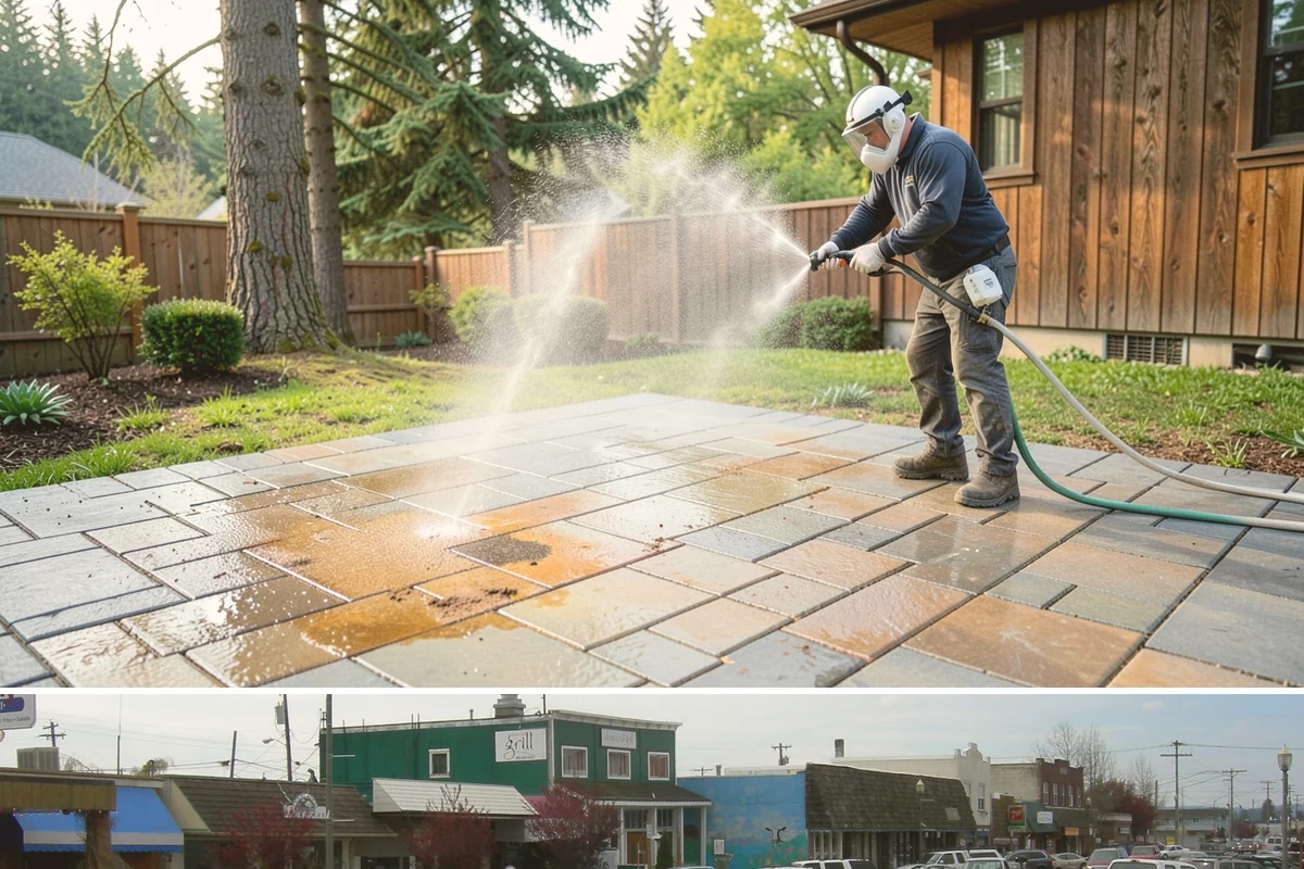Outdoor Kitchen Cleaning in Stanwood, Snohomish County, WA - Late spring is ideal so the kitchen is clean and ready as the outdoor cooking season begins.