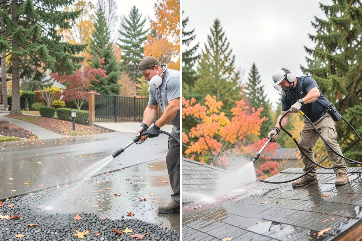 Outdoor Kitchen Cleaning in Steilacoom, Pierce County, WA - Cover and protect appliances and utility connections