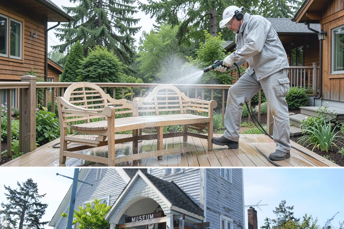 Outdoor Kitchen Cleaning in Steilacoom, Pierce County, WA - Late spring is ideal so the kitchen is clean and ready as the outdoor cooking season begins.