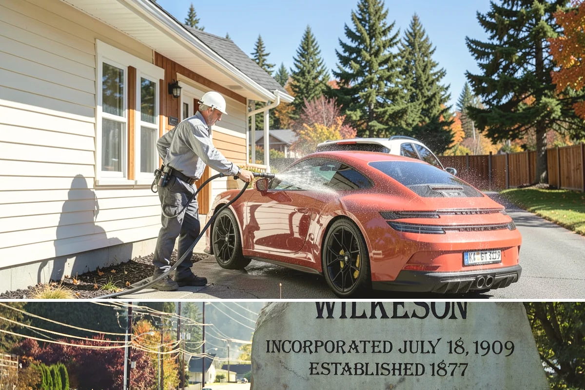 Outdoor Kitchen Cleaning in Wilkeson, Pierce County, WA - Late spring is ideal so the kitchen is clean and ready as the outdoor cooking season begins.