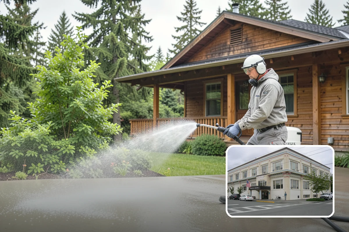 Outdoor Sculpture Cleaning in Anacortes, Skagit County, WA - Lifts algae and staining without damage