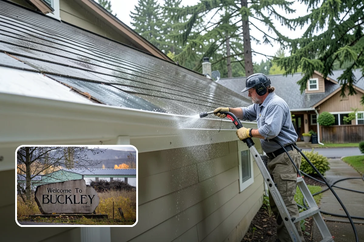 Outdoor Sculpture Cleaning in Buckley, Pierce County, WA - Lifts algae and staining without damage