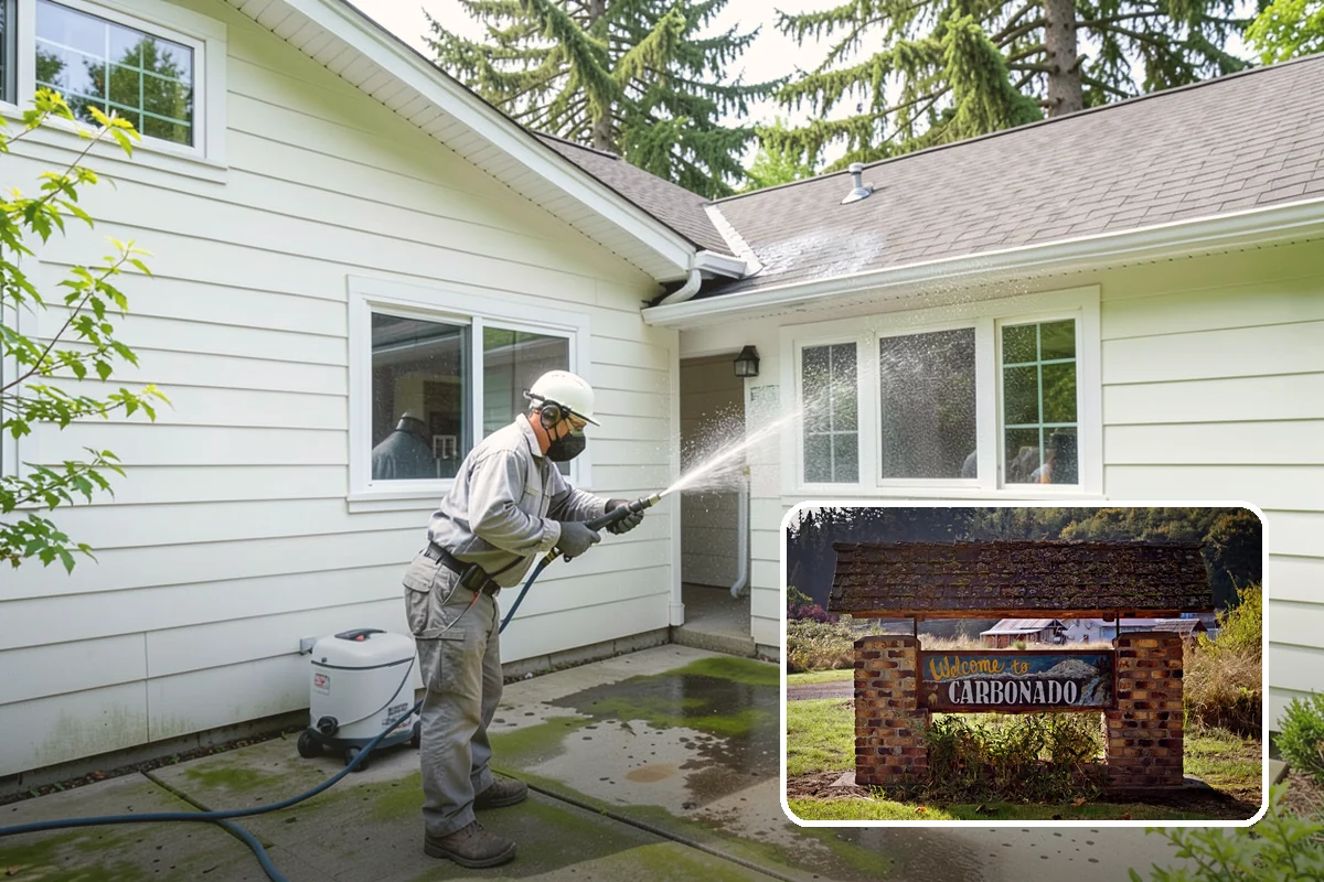 Outdoor Sculpture Cleaning in Carbonado, Pierce County, WA - Lifts algae and staining without damage