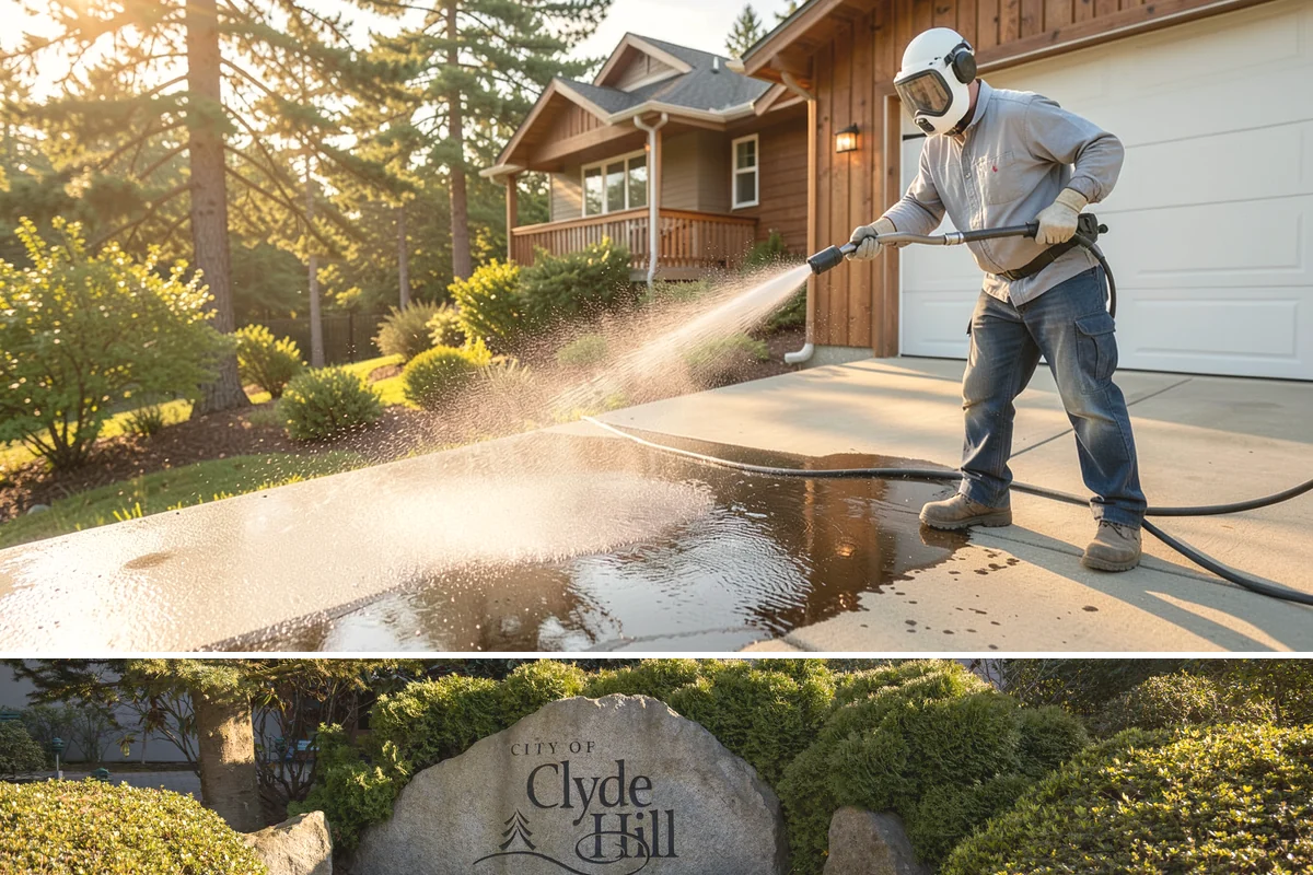 Outdoor Sculpture Cleaning in Clyde Hill, King County, WA - Sculptures are best cleaned in late spring after the wettest months have fueled algae growth.