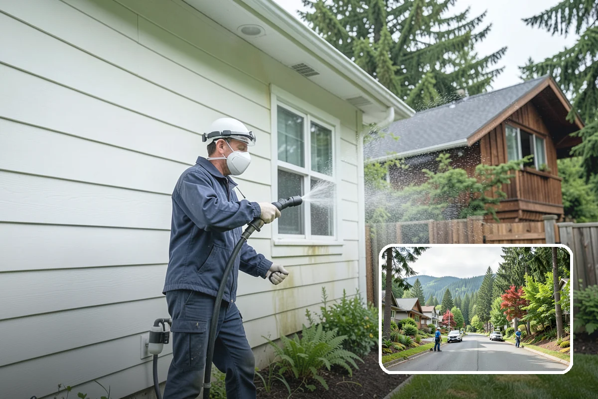 Outdoor Sculpture Cleaning in Darrington, Snohomish County, WA - Lifts algae and staining without damage