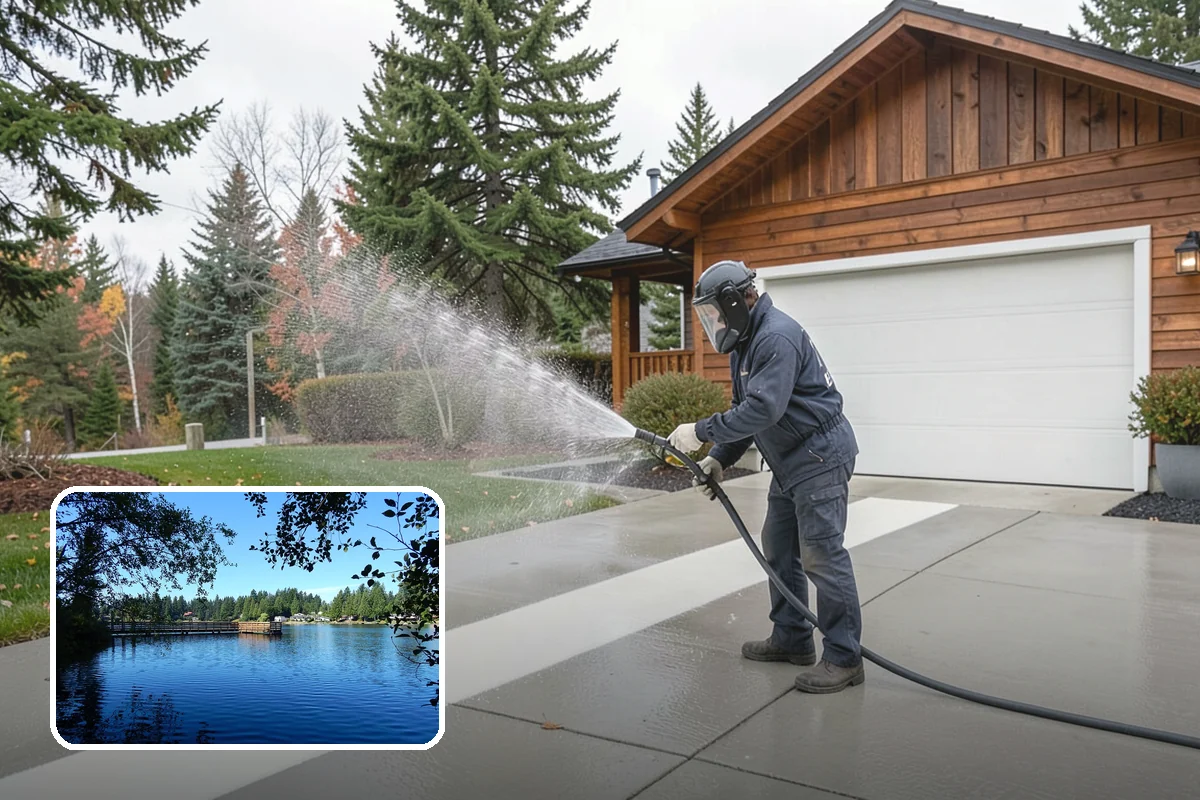 Outdoor Sculpture Cleaning in Federal Way, King County, WA - Lifts algae and staining without damage