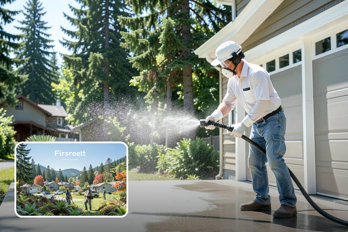 Outdoor Sculpture Cleaning in Fircrest, Pierce County, WA - Lifts algae and staining without damage