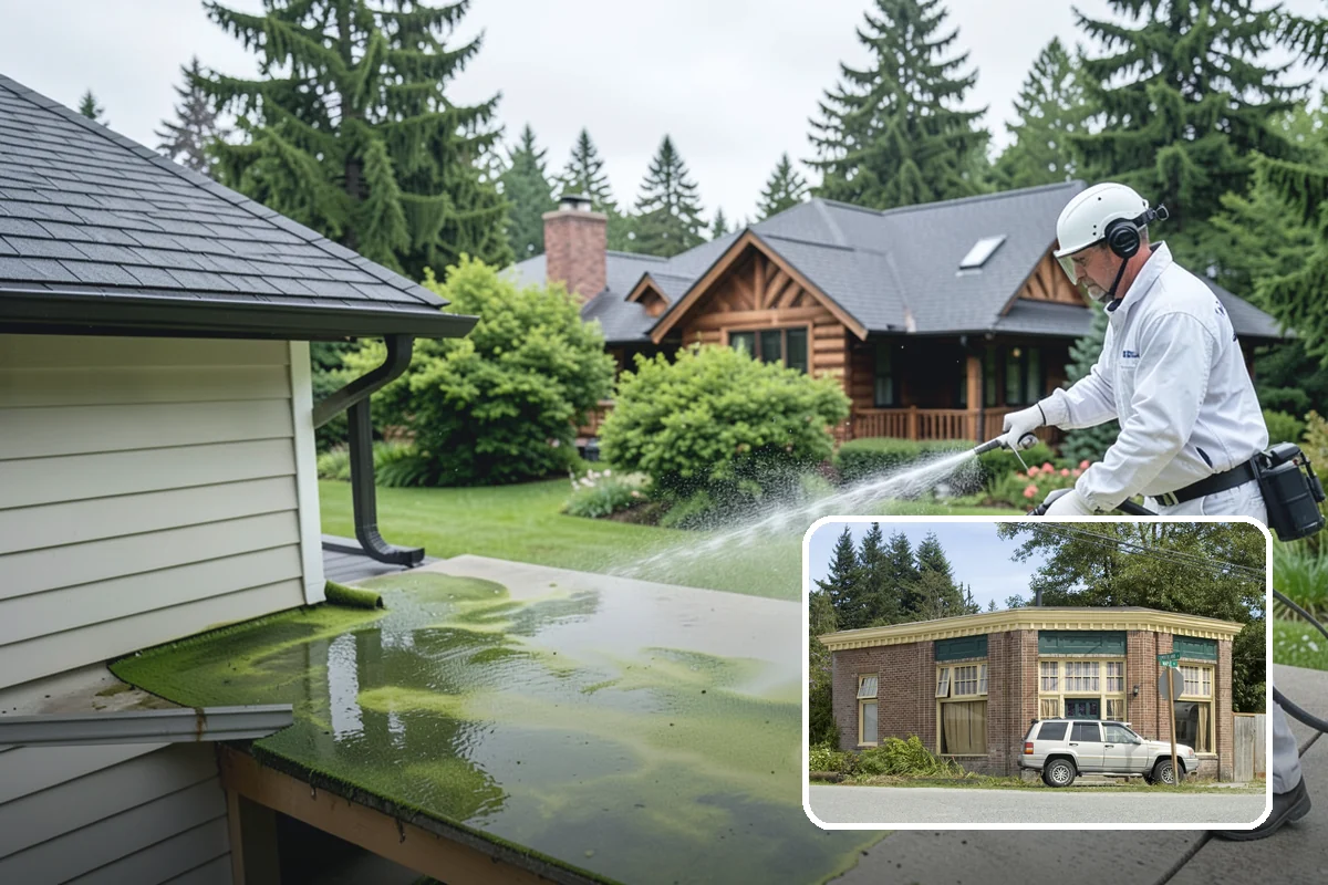 Outdoor Sculpture Cleaning in Hamilton, Skagit County, WA - Lifts algae and staining without damage