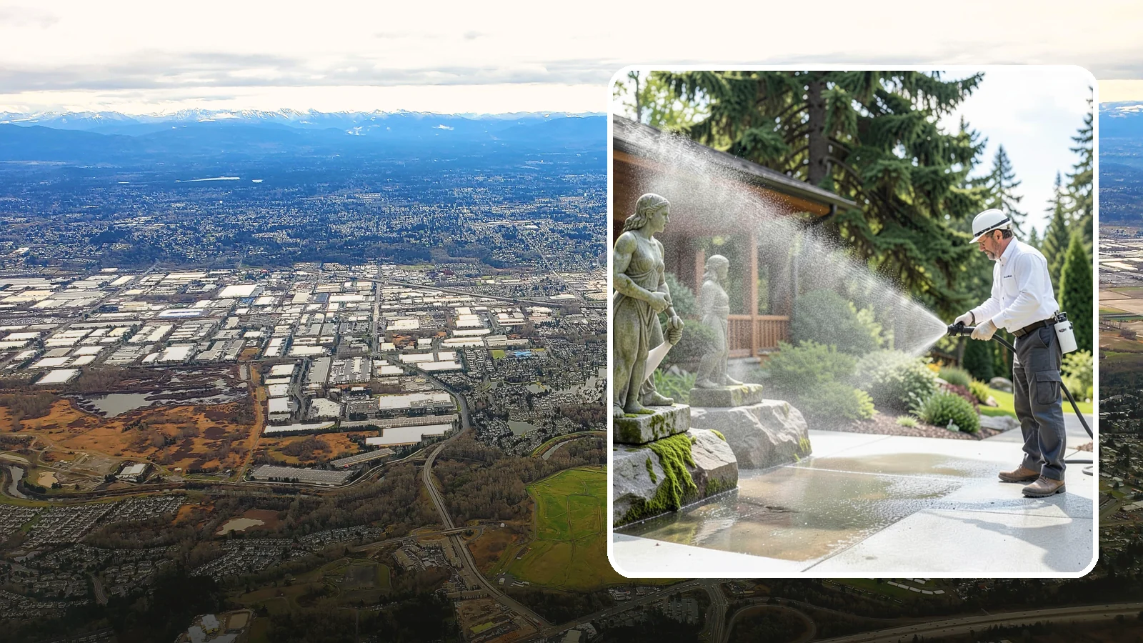 Outdoor Sculpture Cleaning in Kent, King County, WA - We carefully clean outdoor sculptures and statues in Washington to remove algae, staining, and grime without harm.