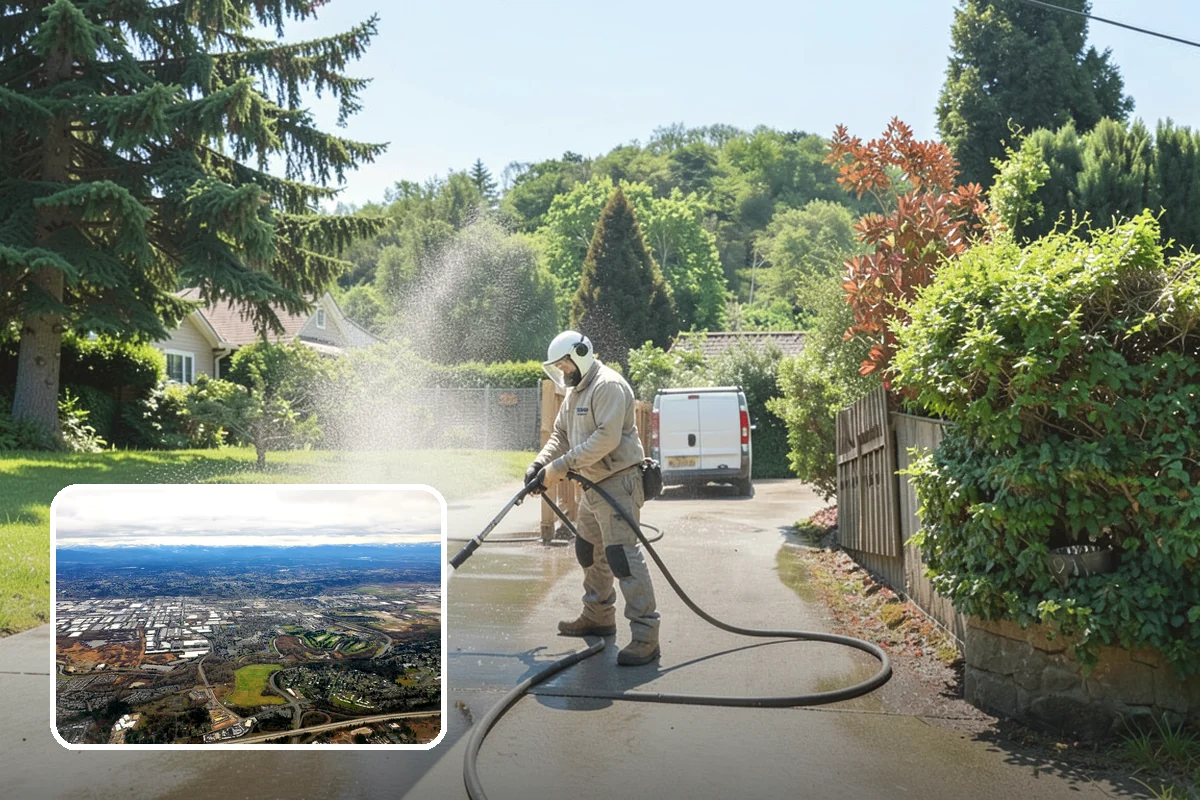 Outdoor Sculpture Cleaning in Kent, King County, WA - Lifts algae and staining without damage