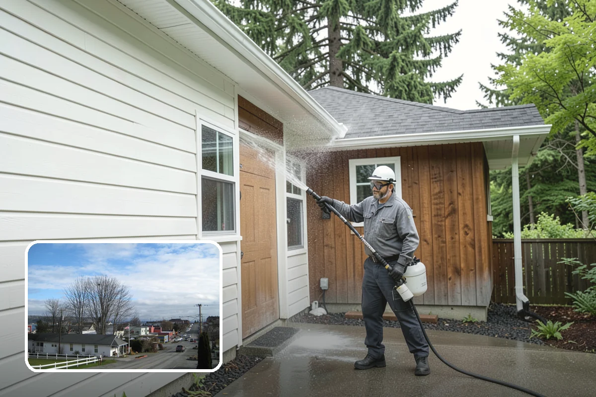 Outdoor Sculpture Cleaning in Langley, Island County, WA - Lifts algae and staining without damage