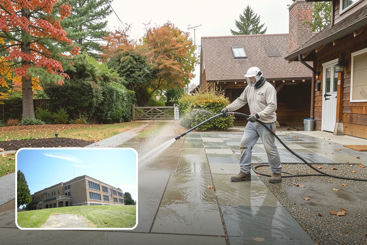 Outdoor Sculpture Cleaning in Maple Valley, King County, WA - Lifts algae and staining without damage