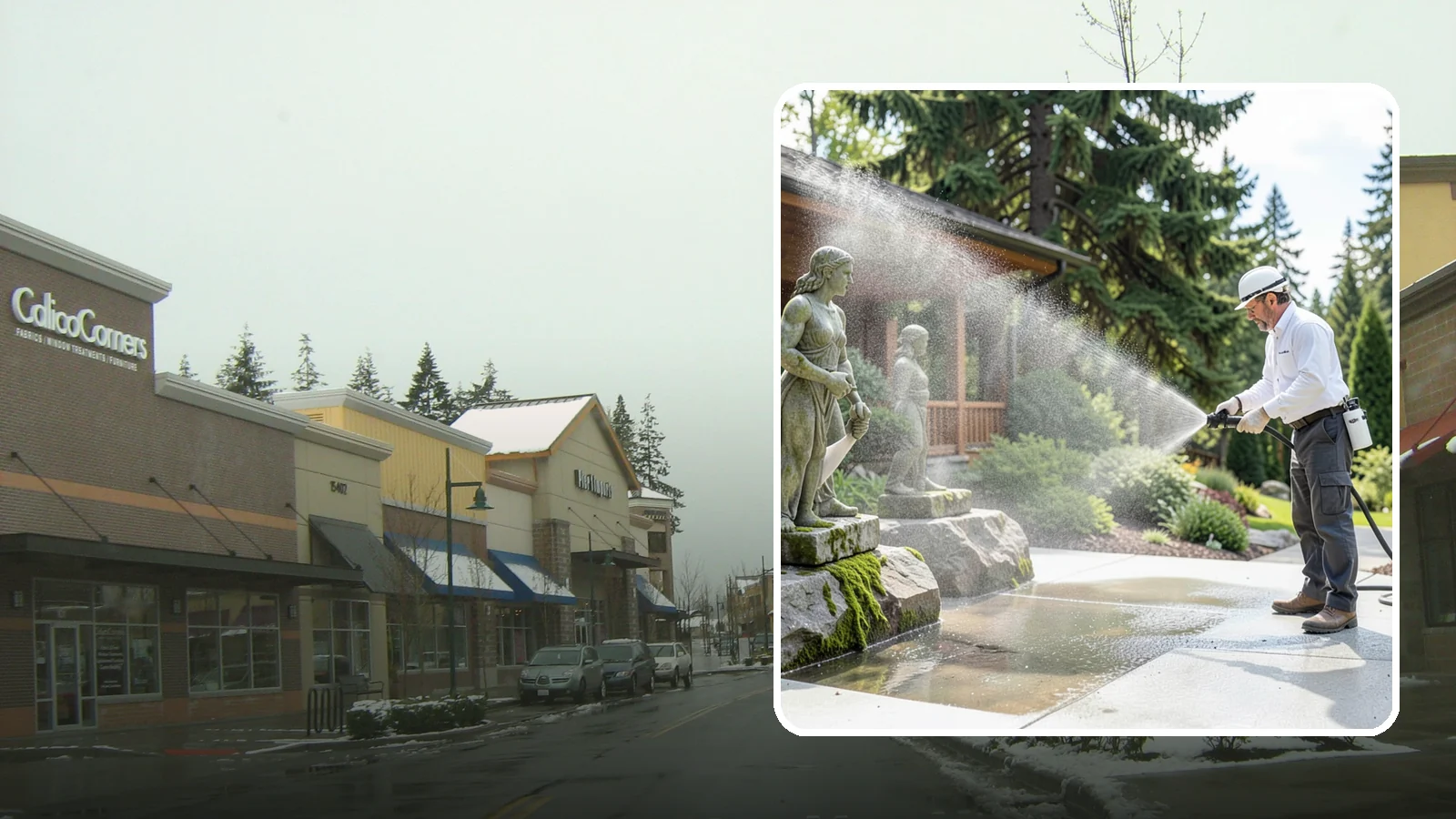 Outdoor Sculpture Cleaning in Mill Creek, Snohomish County, WA - We carefully clean outdoor sculptures and statues in Washington to remove algae, staining, and grime without harm.